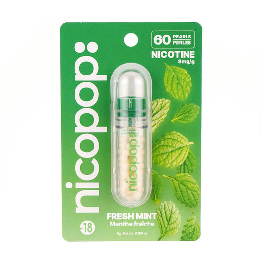 Fresh Mint Nicotine Pearls by Nicopop