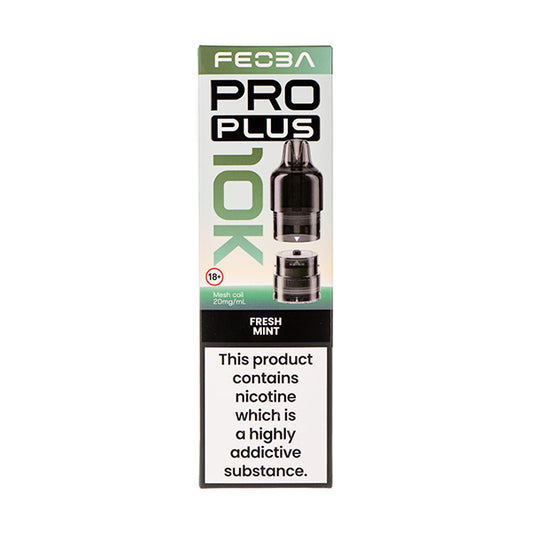 Fresh Mint Pro Plus 10K Prefilled Pod + Refill by Feoba