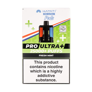 Fresh Mint Pro Ultra Plus 25k Prefilled Pod + Refill by Hayati