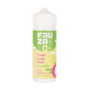 Fresh Lime Zest 100ml Shortfill E-Liquid by Fruza