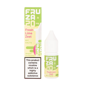 Fresh Lime Zest Nic Salt E-Liquid by Fruza