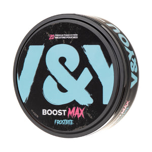 Frostbite Boost Max Nicotine Pouches by V&YOU