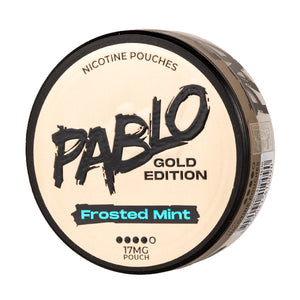 Frosted Mint Gold Edition Nicotine Pouches by Pablo