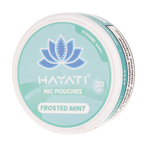 Frosted Mint Nicotine Pouches by Hayati