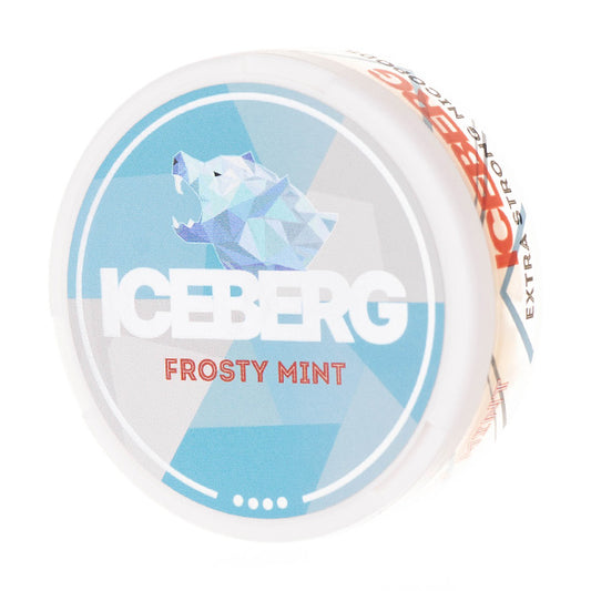 Frosty Mint Nicotine Pouches by Iceberg