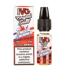 Frozen Cherries Nic Salt E-Liquid by IVG Original Salts