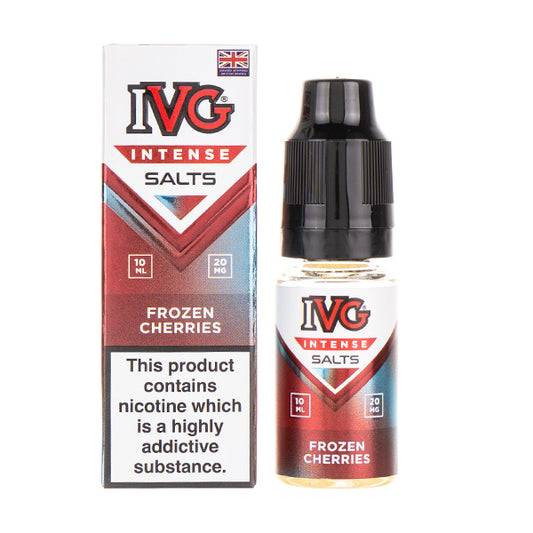 Frozen Cherries Nic Salt E-Liquid by IVG Intense Salts