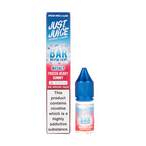 Frozen Berry Gummy Bar Below Zero Nic Salt E-Liquid by Just Juice - 5mg