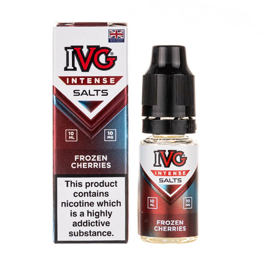Frozen Cherries Nic Salt E-Liquid by IVG Intense Salts- 10mg
