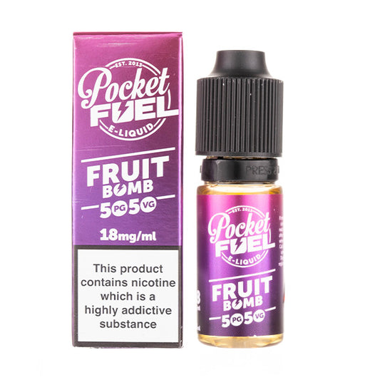 Fruit Bomb 50-50 E-Liquid by Pocket Fuel - 18mg