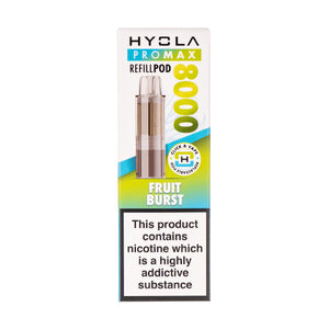 Fruit Burst Pro Max 8000 Prefilled Pod + Refill by Hyola