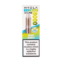 Fruit Burst Pro Max 8000 Prefilled Pod + Refill by Hyola