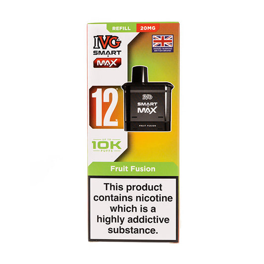 Fruit Fusion Smart Max 20mg Pod + Refill by IVG Shop Now | Vape Superstore Fruit Fusion Smart Max 20mg Pod + Refill by IVG Shop Now | Vape Superstore
