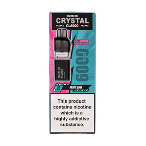 Fruit Gum Crystal CL6000 Prefilled Pod + Refill by SKE