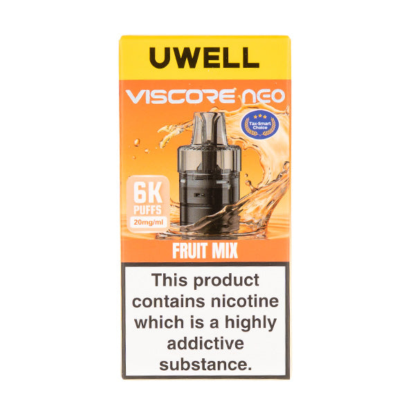 Uwell Fruit Mix Viscore Neo 6K Prefilled Pod + Refill by Uwell — image 1 of 1