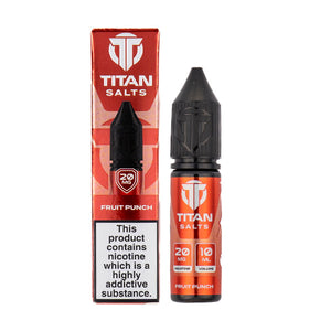 Fruit Punch Nic Salt E-Liquid by Gold Bar Titan