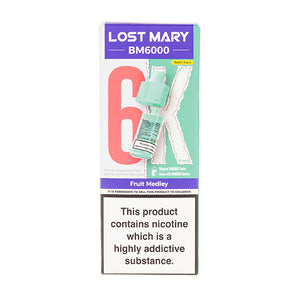 Fruit Medley BM6000 Prefilled Pod + Refill by Lost Mary