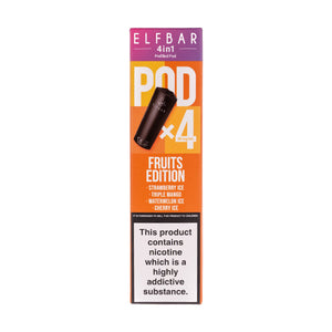 Elf Bar Fruits Edition 4 in 1 Prefilled Pods - 4 pods | Same Day Delivery Elf Bar Fruits Edition 4 in 1 Prefilled Pods - 4 pods | Same Day Delivery