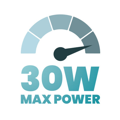 30W Max Output