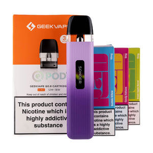 Geek Vape Sonder Q Pod Kit Bundle - Violet Purple