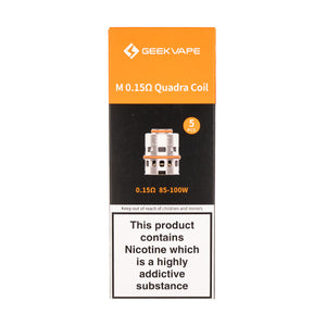 Geek Vape 'M' Series Replacement Coils 0.15ohm