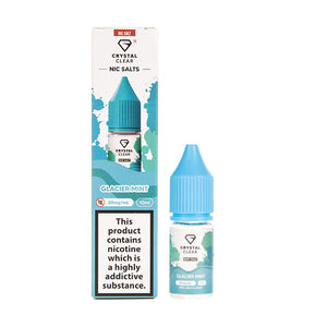 Glacier Mint Nic Salt E-Liquid by Crystal Clear