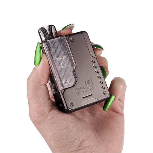 Aspire GoTek Pro Pod Kit | 1500mAh Battery & MTL Vaping Aspire GoTek Pro Pod Kit | 1500mAh Battery & MTL Vaping
