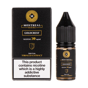 Goldcrest Nic Salt E-Liquid by Montreal Original