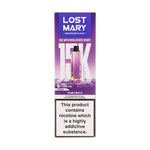 Grape Berry Nera 15k Prefilled Pod + Refill by Lost Mary