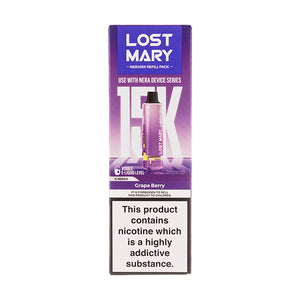 Grape Berry Nera 15k Prefilled Pod + Refill by Lost Mary