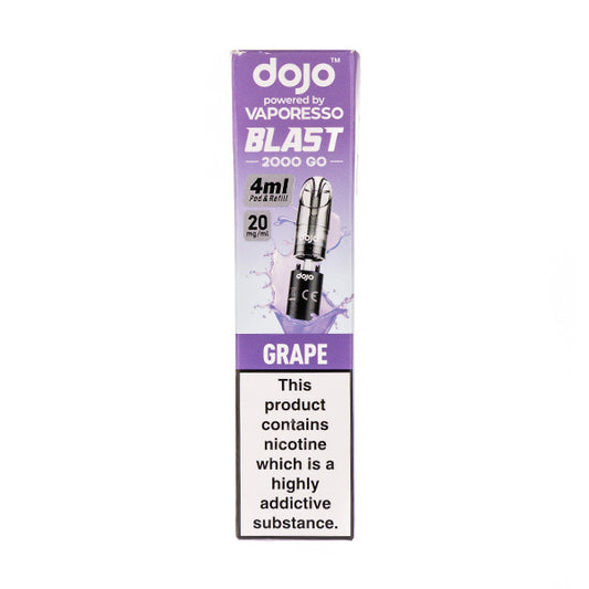 Grape Dojo Blast 2000 Go Prefilled Pod + Refill by Vaporesso