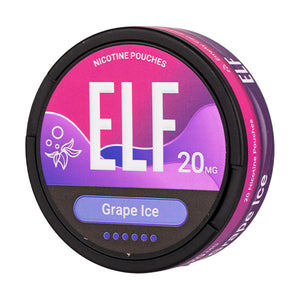 Grape Ice Nicotine Pouches by Elf Bar