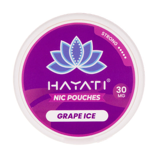 Grape Ice Nicotine Pouches by Hayati 30mg