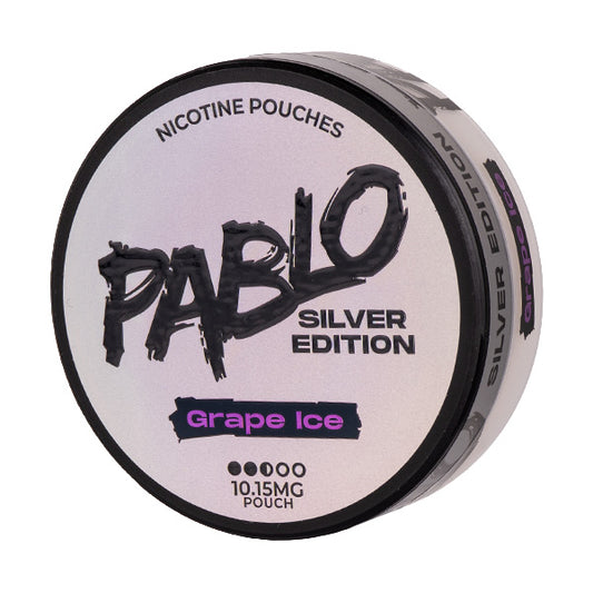 Grape Silver Edition Nicotine Pouches by Pablo
