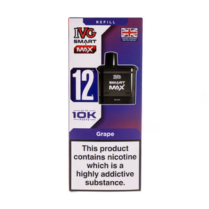 Grape Smart Max Prefilled Pod + Refill by IVG