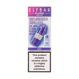 Grape Plus50 Prefilled Pod + Refill by Elf Bar