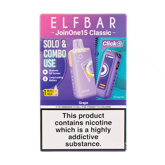 Elf Bar JoinOne15 Prefilled Pod Kit - Grape