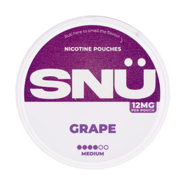 Grape Nicotine Pouches by SNÜ - 12mg