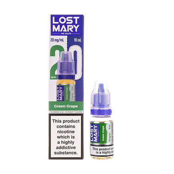 Lost Mary Green Grape Nic Salt E-Liquid by Lost Mary — image 1 of 1