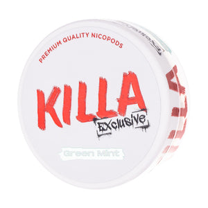 Green Mint Nicotine Pouches by Killa Exclusive