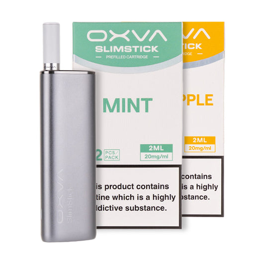 OXVA SlimStick Prefilled Pod Kit Bundle Grey