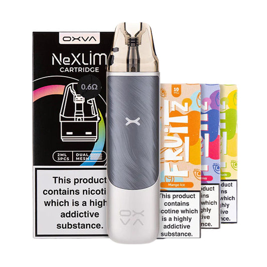 OXVA NeXlim Go Pod Kit Bundle Space Grey