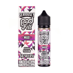 Guava Passion 50ml (50/50) Shortfill by Seriously Pod Fill Max