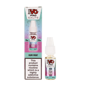 Gum Mint Nic Salt E-Liquid by IVG Pro Salts