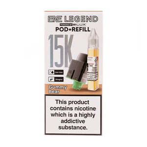 Gummy Bear ENE Legend 15K Prefilled Pod + Refill by Elux