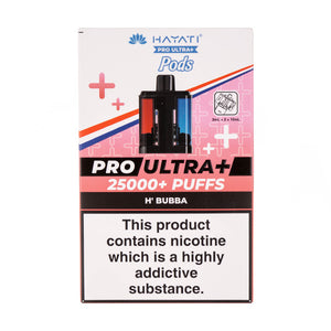 H'Bubba Pro Ultra 25k Prefilled Pod + Refill by Hayati