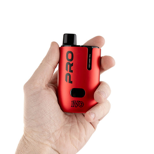 IVG Pro 12 10K Prefilled Pod Vape Kit (10mg) - Handshot