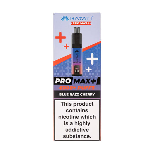 Hayati Pro Max Prefilled Pod Kit - Blue Razz Cherry