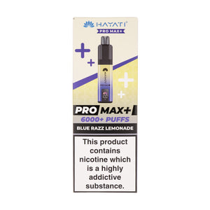 Hayati Pro Max Prefilled Pod Kit Blue Razz Lemonade