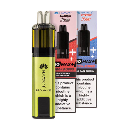 Hayati Pro Max 6000 Pod Kit Bundle | Save 20% + 2 Pod Packs Hayati Pro Max 6000 Pod Kit Bundle | Save 20% + 2 Pod Packs